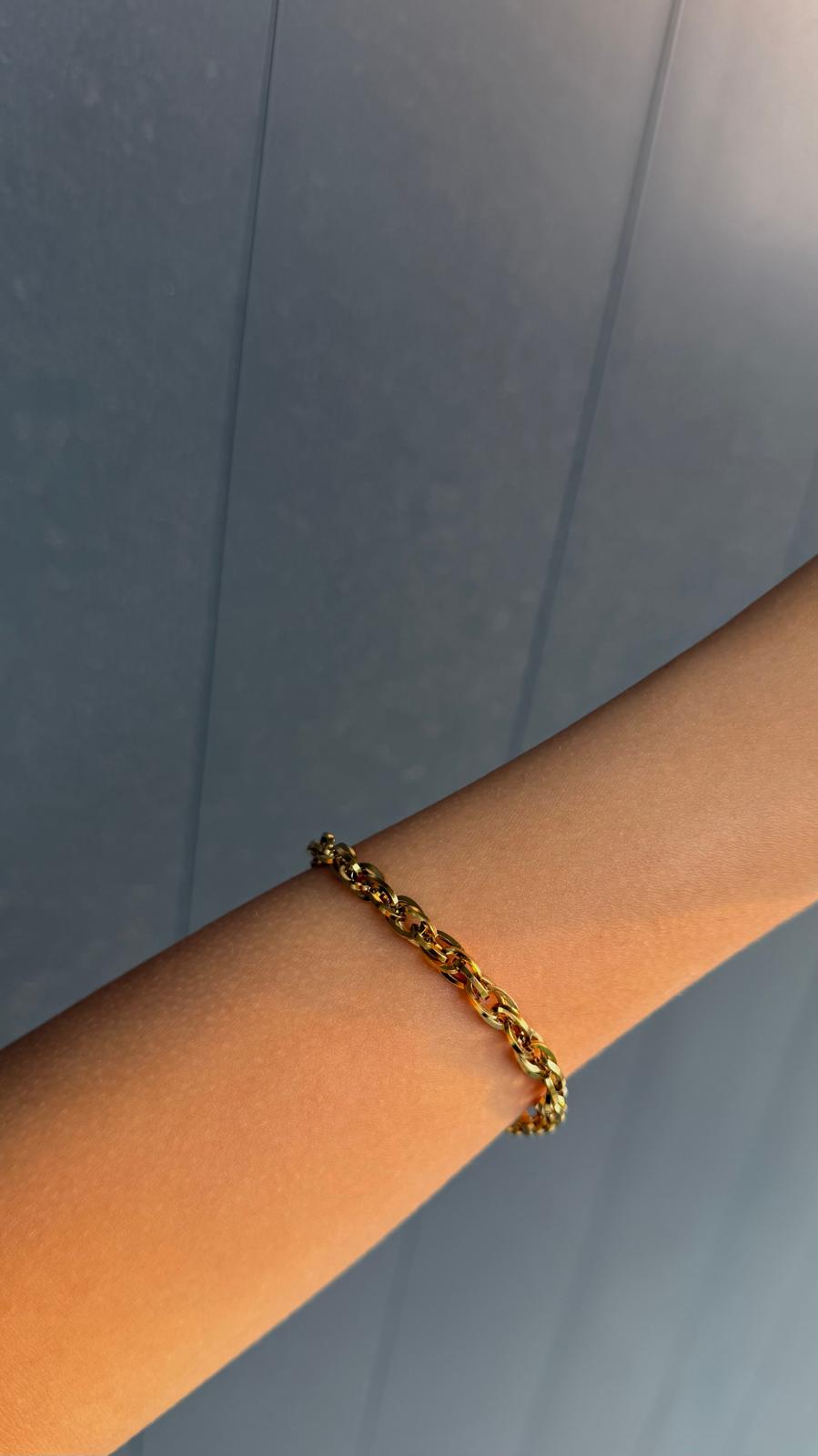 The Golden Torque Bracelet